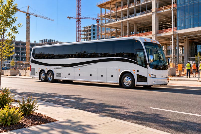 Construction Site Shuttle Bus Services in Seattle, WA